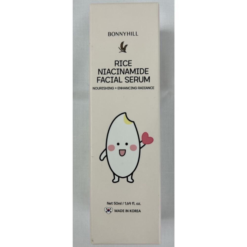KOREAN Bonnyhill Rice Niacinamide Facial Serum Hydration Radiance NIB Exp 2027